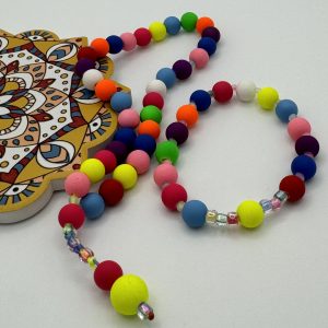 Pompom - Handcrafted 33 beads 20 mm Decorative Pom-Pom Tasbih